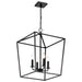 SATCO/NUVO Emma 4-Light Small Pendant 60W Maximum 120V Dark Bronze Finish (60-7951)