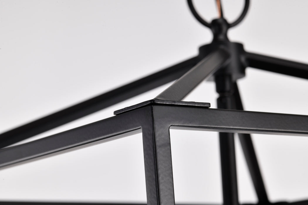 SATCO/NUVO Emma 4-Light Small Pendant 60W Maximum 120V Dark Bronze Finish (60-7951)
