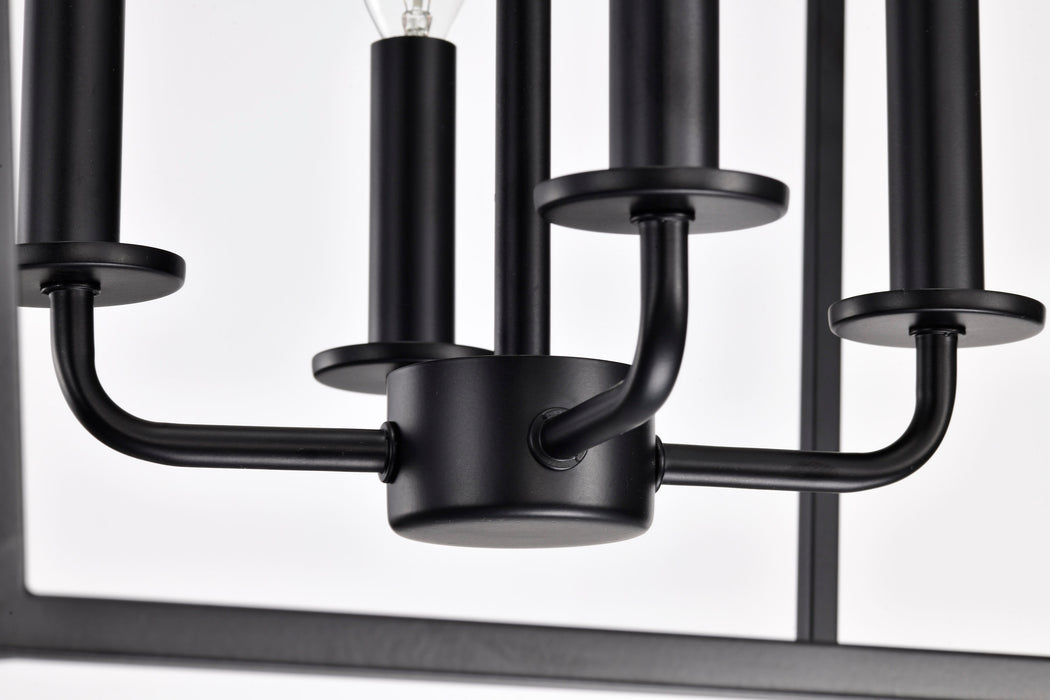 SATCO/NUVO Emma 4-Light Small Pendant 60W Maximum 120V Dark Bronze Finish (60-7951)