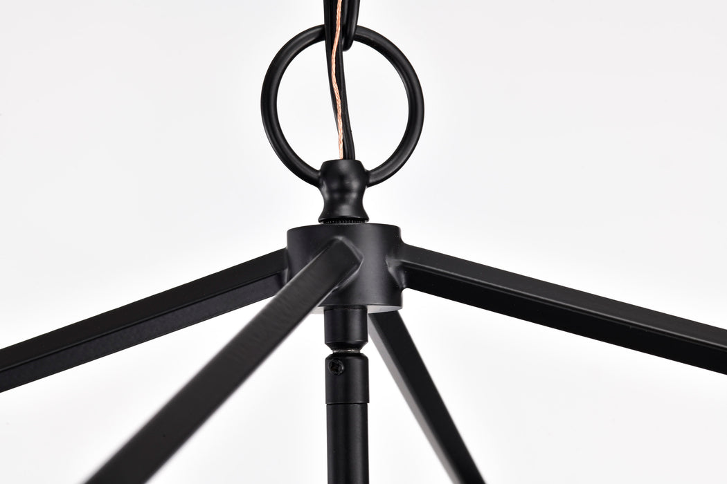 SATCO/NUVO Emma 4-Light Small Pendant 60W Maximum 120V Dark Bronze Finish (60-7951)