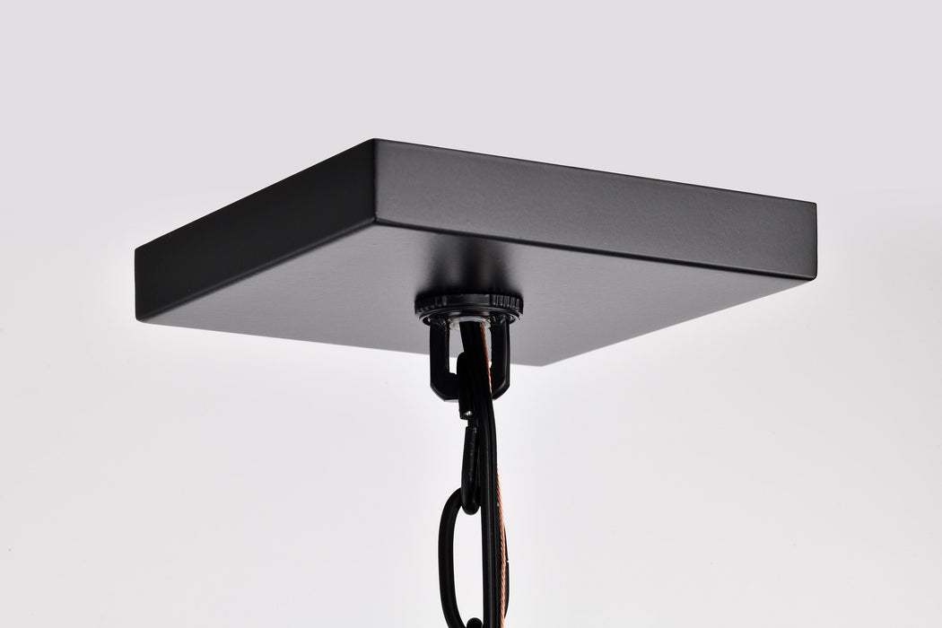 SATCO/NUVO Emma 4-Light Small Pendant 60W Maximum 120V Dark Bronze Finish (60-7951)