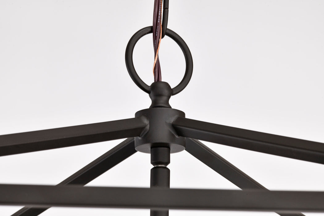 SATCO/NUVO Emma 4-Light Large Pendant 60W Maximum 120V Dark Bronze Finish (60-7952)