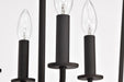 SATCO/NUVO Emma 4-Light Large Pendant 60W Maximum 120V Dark Bronze Finish (60-7952)