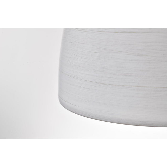 SATCO/NUVO Collins 8 Inch Flush Mount Ceramic With Gold Accents (60-8001)