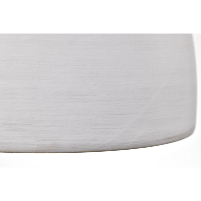 SATCO/NUVO Collins 8 Inch Flush Mount Ceramic With Gold Accents (60-8002)