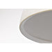 SATCO/NUVO Collins 14 Inch Flush Mount Ceramic With Gold Accents (60-8003)