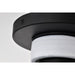 SATCO/NUVO Collins 8 Inch Flush Mount Ceramic With Silver Accents (60-8011)