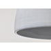 SATCO/NUVO Collins 8 Inch Flush Mount Ceramic With Silver Accents (60-8012)