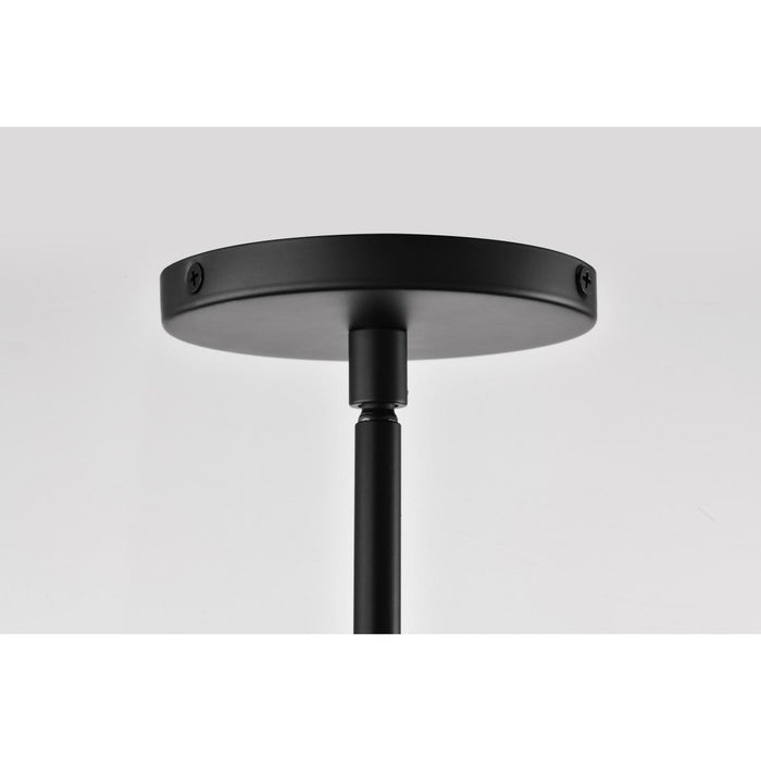 SATCO/NUVO Collins 14 Inch Flush Mount Ceramic With Silver Accents (60-8013)