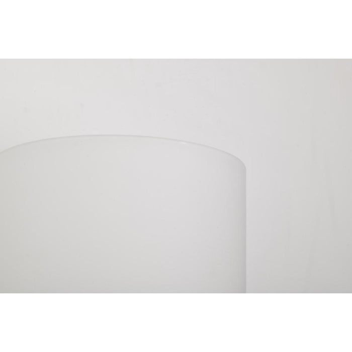 SATCO/NUVO Warren 1-Light Vanity Gun Metal With Satin White Glass (60-8031)