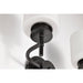 SATCO/NUVO Warren 2-Light Vanity Gun Metal With Satin White Glass (60-8032)