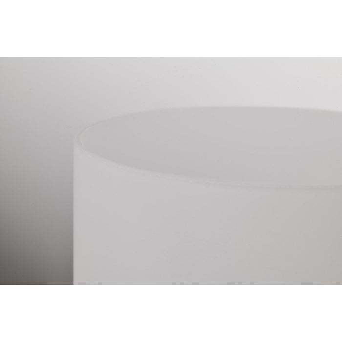 SATCO/NUVO Warren 28 Inch 5-Light Chandelier Gun Metal With Satin White Glass (60-8038)