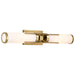 SATCO/NUVO Roselle 2-Light Vanity Natural Brass With White Glass (60-8042)