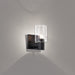 SATCO/NUVO Clarksville 1-Light Vanity Matte Black With Clear Glass (60-8061)