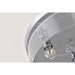 SATCO/NUVO Marlowe 15 Inch Flush Mount Polished Nickel With Clear Glass (60-8074)
