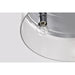 SATCO/NUVO Marlowe 15 Inch Flush Mount Polished Nickel With Clear Glass (60-8074)