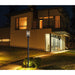 SATCO/NUVO Broadstone 2-Light Post Top Matte Black With Clear Seeded Glass (60-8114)