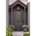 SATCO/NUVO Broadstone 2-Light Hanging Lantern Matte Black With Clear Seeded Glass (60-8115)