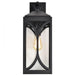 SATCO/NUVO Oaklyn 1-Light Large Wall Lantern Matte Black With Clear Glass (60-8123)