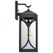 SATCO/NUVO Oaklyn 1-Light Large Wall Lantern Matte Black With Clear Glass (60-8123)