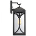 SATCO/NUVO Oaklyn 1-Light Large Wall Lantern Matte Black With Clear Glass (60-8123)