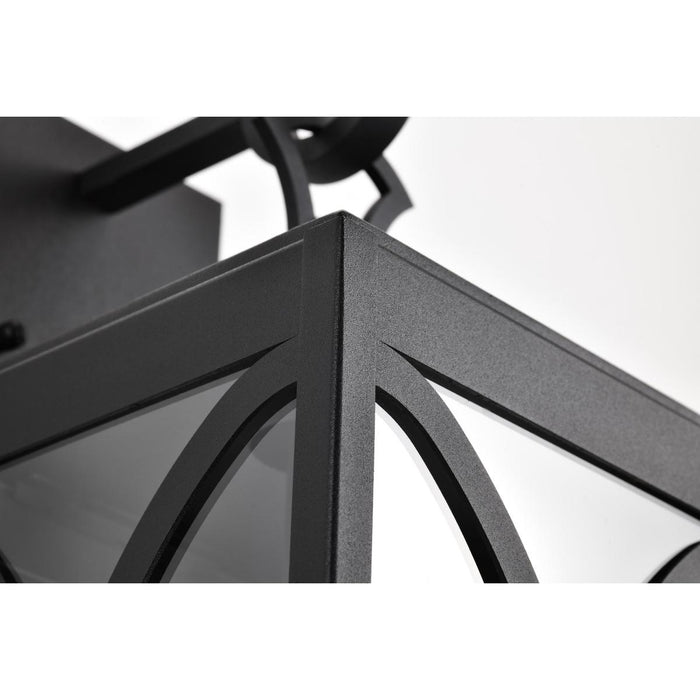 SATCO/NUVO Oaklyn 1-Light Large Wall Lantern Matte Black With Clear Glass (60-8123)