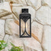 SATCO/NUVO Oaklyn 1-Light Large Wall Lantern Matte Black With Clear Glass (60-8123)