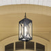SATCO/NUVO Oaklyn 1-Light Hanging Lantern Matte Black With Clear Glass (60-8125)