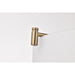 SATCO/NUVO Liam 3-Light Pendant Burnished Brass White Opal Glass (60-8204)