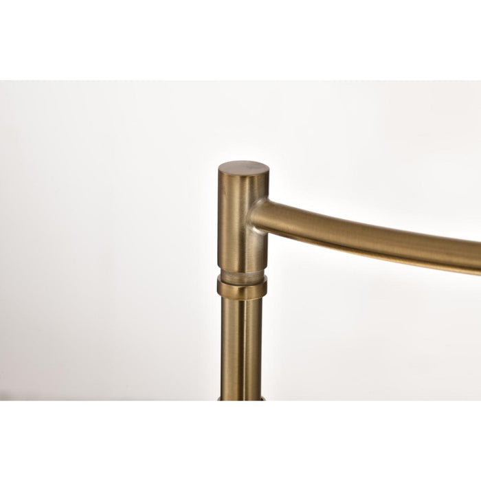 SATCO/NUVO Liam 3-Light Island Pendant Burnished Brass White Opal Glass (60-8208)