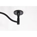 SATCO/NUVO Liam 2-Light Vanity Matte Black White Opal Glass (60-8212)