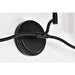 SATCO/NUVO Liam 3-Light Vanity Matte Black White Opal Glass (60-8213)
