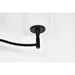 SATCO/NUVO Liam 3-Light Vanity Matte Black White Opal Glass (60-8213)