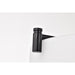SATCO/NUVO Liam 3-Light Pendant Matte Black White Opal Glass (60-8214)