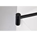 SATCO/NUVO Liam 3-Light Pendant Matte Black White Opal Glass (60-8214)