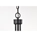 SATCO/NUVO Liam 3-Light Pendant Matte Black White Opal Glass (60-8214)