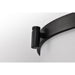 SATCO/NUVO Liam 3-Light Flush Mount Matte Black White Opal Glass (60-8217)