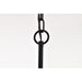 SATCO/NUVO Liam 9-Light Chandelier Matte Black White Opal Glass (60-8219)