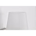 SATCO/NUVO Lune 1-Light Vanity Brushed Nickel Finish Etched White Glass (60-8221)