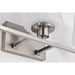 SATCO/NUVO Lune 3-Light Vanity Brushed Nickel Finish Etched White Glass (60-8223)