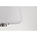 SATCO/NUVO Lune Mini Pendant Brushed Nickel Finish Etched White Glass (60-8227)