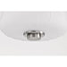 SATCO/NUVO Lune Mini Pendant Brushed Nickel Finish Etched White Glass (60-8227)