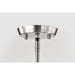 SATCO/NUVO Lune 3-Light Pendant Brushed Nickel Finish Etched White Glass (60-8228)