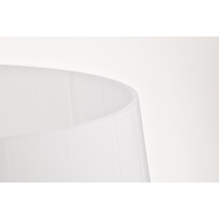 SATCO/NUVO Lune 3-Light Semi-Flush Brushed Nickel Finish Etched White Glass (60-8229)