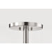 SATCO/NUVO Lune 3-Light Semi-Flush Brushed Nickel Finish Etched White Glass (60-8229)