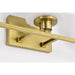 SATCO/NUVO Lune 3-Light Vanity Vintage Brass Finish Etched White Glass (60-8233)