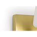 SATCO/NUVO Lune 3-Light Vanity Vintage Brass Finish Etched White Glass (60-8233)