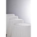 SATCO/NUVO Lune 4-Light Vanity Vintage Brass Finish Etched White Glass (60-8234)