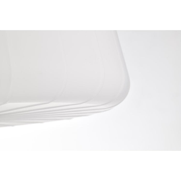 SATCO/NUVO Lune 3-Light Semi-Flush Vintage Brass Finish Etched White Glass (60-8239)