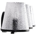 SATCO/NUVO Valentine 3-Light Vanity Black Finish Hammered Glass (60-8253)